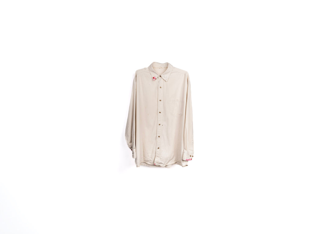 LUCKYSEVENS Crystal Button-Up