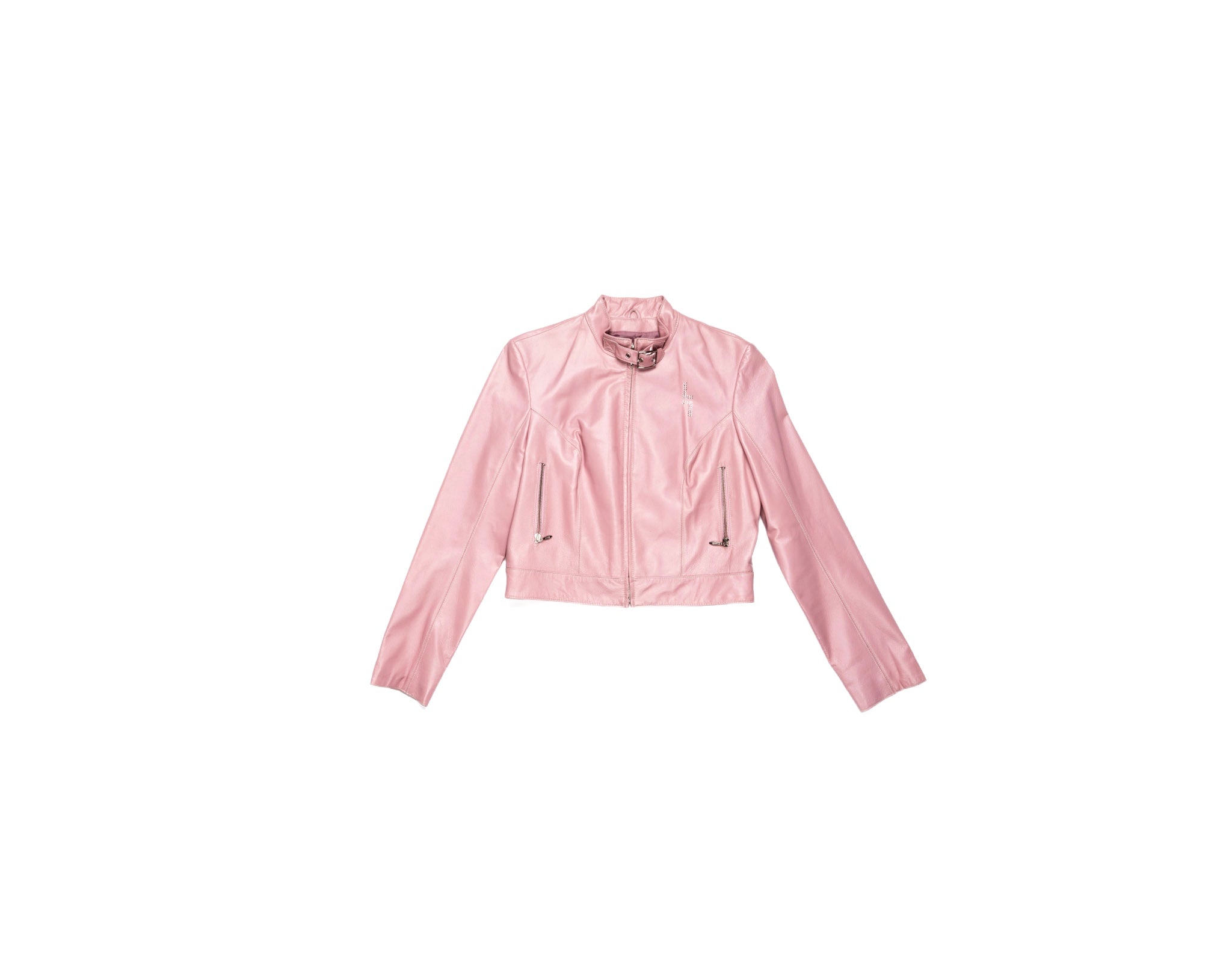 Pink Leather jacket