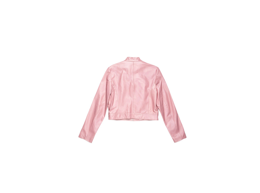 Pink Leather jacket