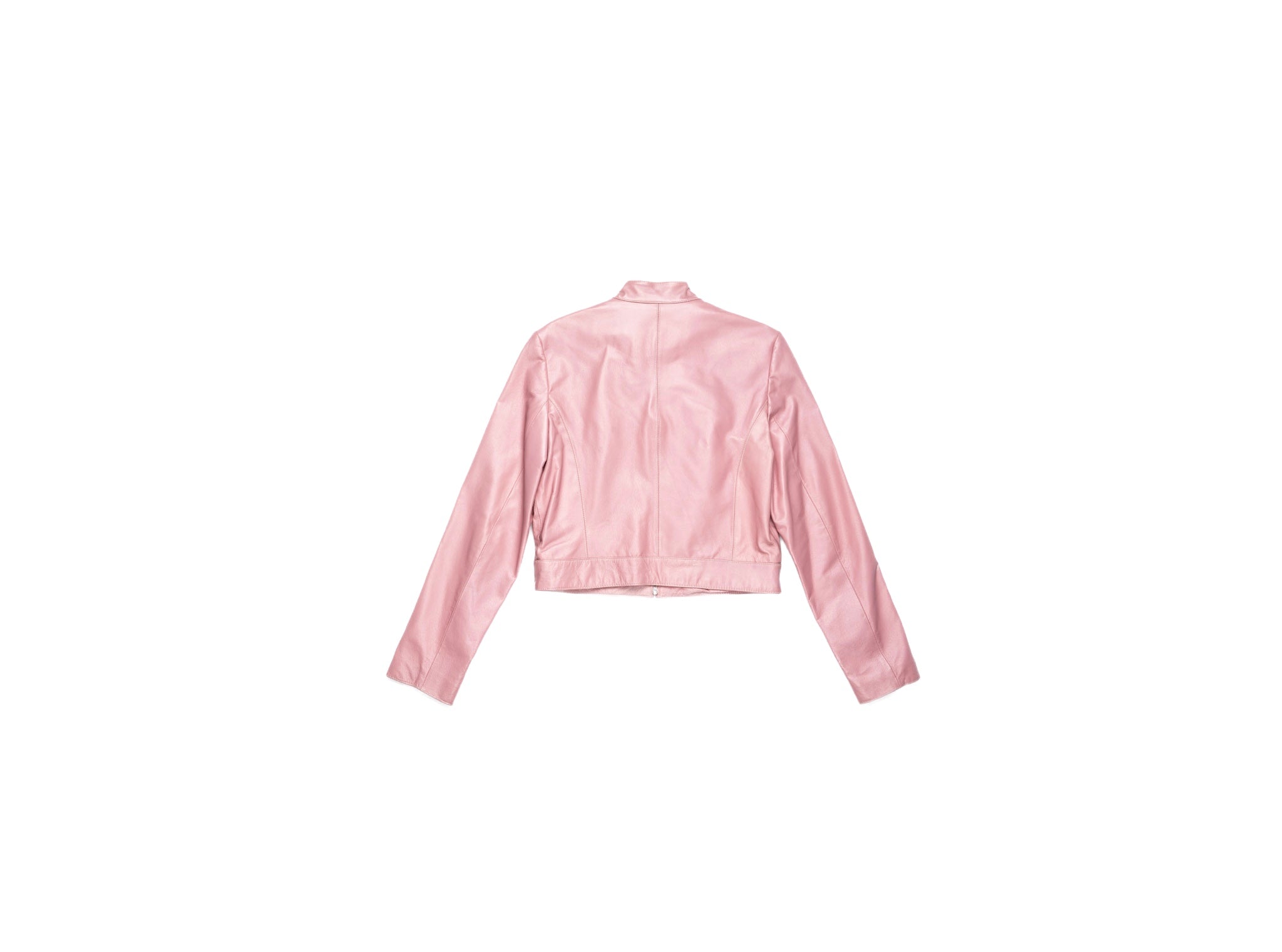 Pink Leather jacket