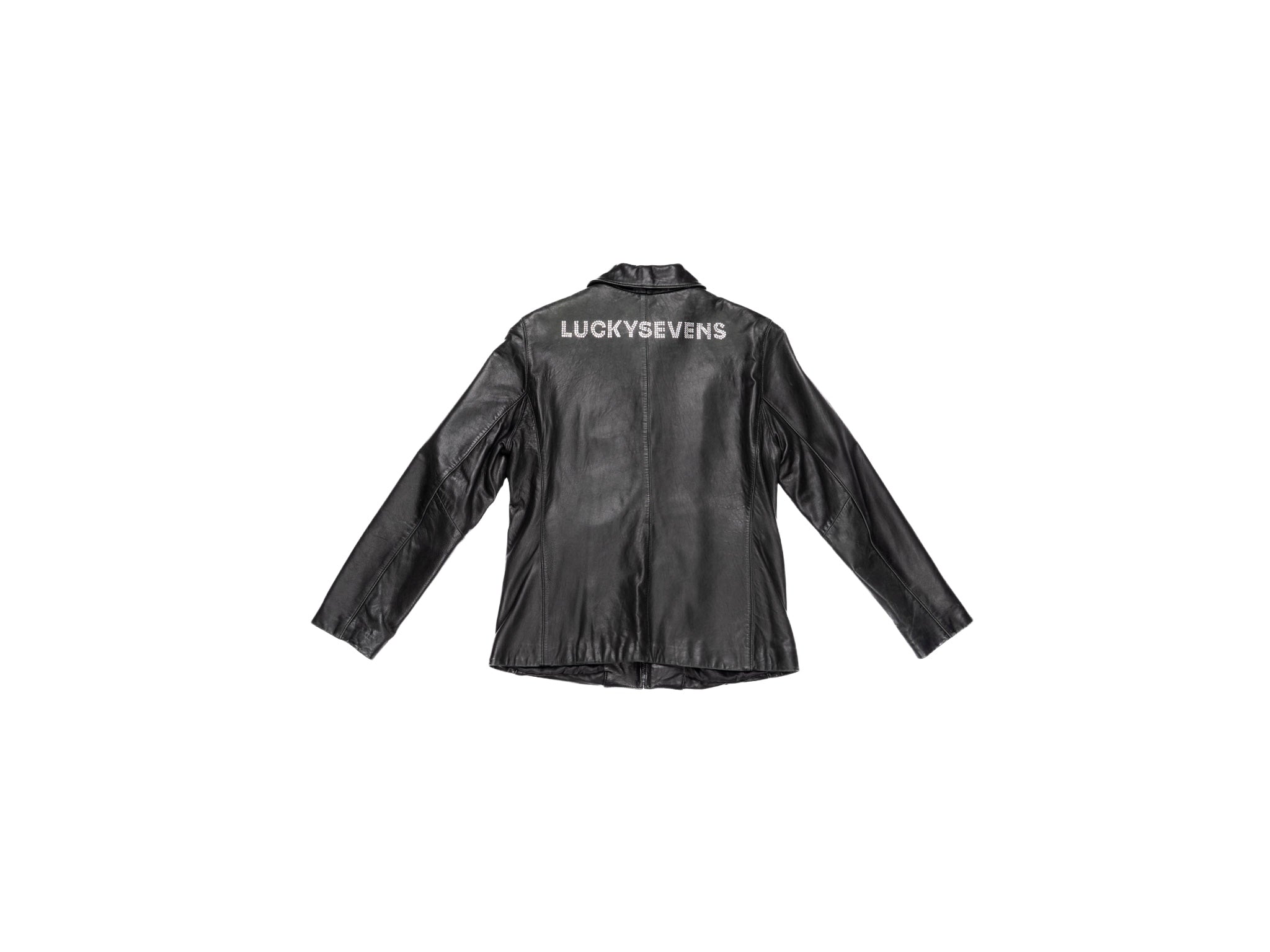 L7 Black leather jacket