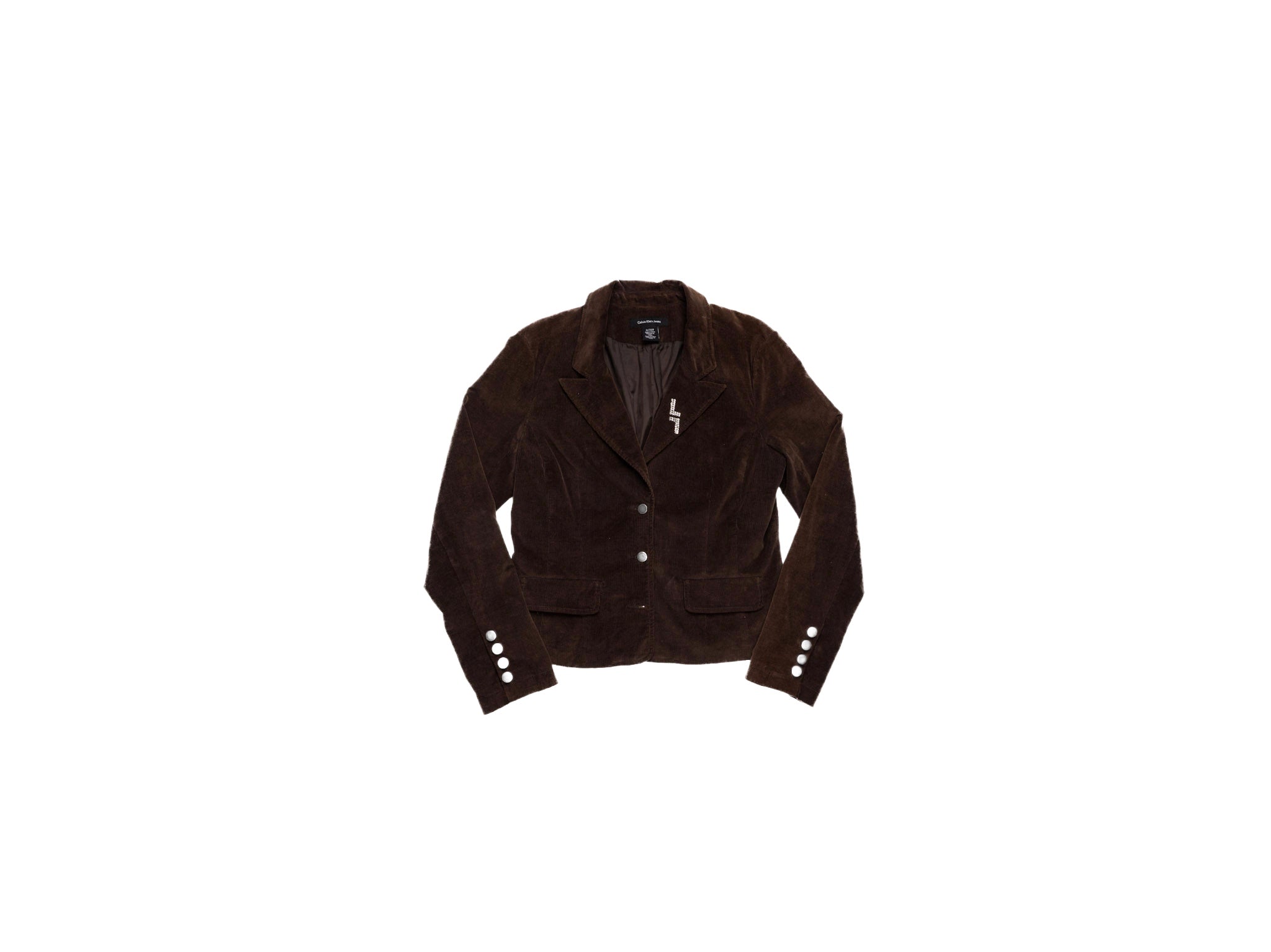 LuckySevens Brown Corduroy Blazer